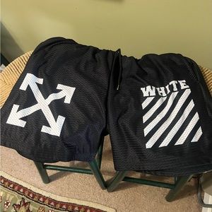Custom off white shorts!!!